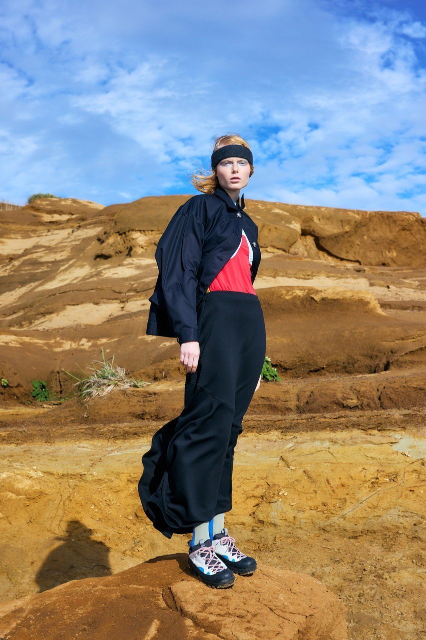 【ナゴンスタンス/nagonstans】のBicolor天竺 カットワークロンT/Tシャツ 人気、トレンドファッション・服の通販 founy(ファニー) 　ファッション　Fashion　レディースファッション　Fashion for Women　トップス・カットソー　Cut & Sew Tops　シャツ・ブラウス・オフィスカジュアル　Elegant Blouses & Button-Ups　ロングTシャツ・Tシャツ　Longline T-Shirts & Tees　カットソー・ベーシックTシャツ　Cut-and-Sewn Tops / Stretch Tees & Basics　カットソー　Cut and Sewn Top　スリーブ　Sleeve, Long Sleeve / Short Sleeve　ドッキング　Docking, Mixed Material　ロング　Long, Long-Length　ワーク　Workwear, Utility Style　other-6|ID: prp329100004898906 ipo3291000000036650805