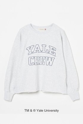 【エリオポール/heliopole】の【GOOD ROCK SPEED】GRS YALE スウェット 人気、トレンドファッション・服の通販 founy(ファニー) ファッション Fashion レディースファッション Fashion for Women トップス・カットソー Cut & Sew Tops シャツ・ブラウス・オフィスカジュアル Elegant Blouses & Button-Ups レディースパーカー・カジュアルフーディー Casual Hoodies & Sweatshirts ロングTシャツ・Tシャツ Longline T-Shirts & Tees スウェット・クルーネックトップス Sweatshirts & Crewnecks / Relaxed Fit Sweat Tops カットソー・ベーシックTシャツ Cut-and-Sewn Tops / Stretch Tees & Basics スウェット / スエット Sweatshirt, Sweatwear フロント Front, Front Design |ID:prp329100004898917
