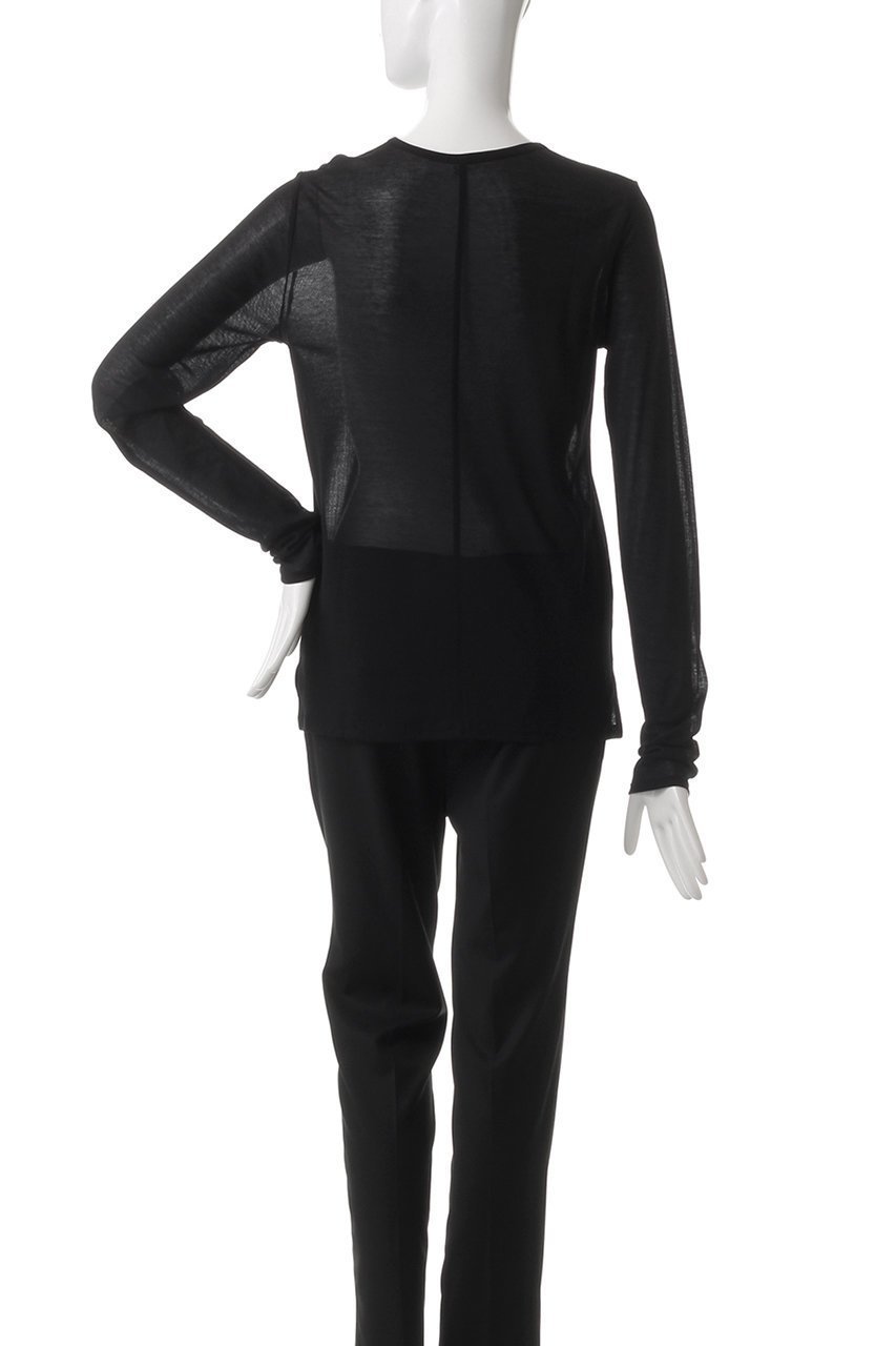 【ハー/HER.】のシアーカットソー 人気、トレンドファッション・服の通販 founy(ファニー) 　ファッション　Fashion　レディースファッション　Fashion for Women　トップス・カットソー　Cut & Sew Tops　シャツ・ブラウス・オフィスカジュアル　Elegant Blouses & Button-Ups　ロングTシャツ・Tシャツ　Longline T-Shirts & Tees　カットソー・ベーシックTシャツ　Cut-and-Sewn Tops / Stretch Tees & Basics　カットソー　Cut and Sewn Top　シアー　Sheer, See-Through　スリーブ　Sleeve, Long Sleeve / Short Sleeve　ロング　Long, Long-Length　春　Spring　other-4|ID: prp329100004898918 ipo3291000000036650904