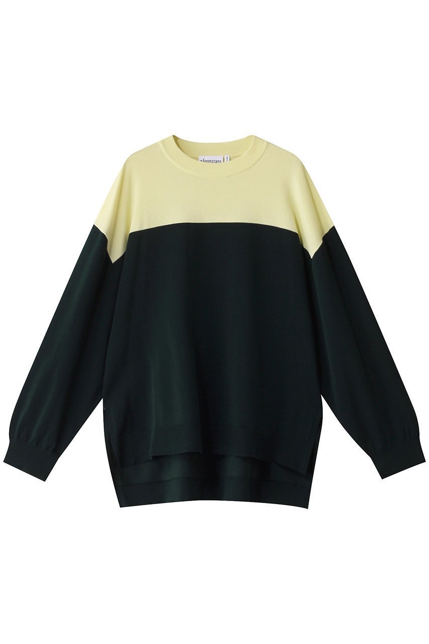 【ナゴンスタンス/nagonstans】のBi-color P.O/プルオーバー 人気、トレンドファッション・服の通販 founy(ファニー) 　ファッション　Fashion　レディースファッション　Fashion for Women　トップス・カットソー　Cut & Sew Tops　シャツ・ブラウス・オフィスカジュアル　Elegant Blouses & Button-Ups　ロングTシャツ・Tシャツ　Longline T-Shirts & Tees　カジュアルプルオーバー・ニットトップス　Pullovers & Knit Tops / Casual Pullovers　カットソー・ベーシックTシャツ　Cut-and-Sewn Tops / Stretch Tees & Basics　スリット　Slit, Slit Detail　スリーブ　Sleeve, Long Sleeve / Short Sleeve　ルーズ　Loose, Oversized　ロング　Long, Long-Length　 other-1|ID: prp329100004898924 ipo3291000000036650954