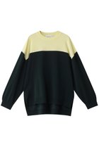 【ナゴンスタンス/nagonstans】のBi-color P.O/プルオーバー 人気、トレンドファッション・服の通販 founy(ファニー) ファッション Fashion レディースファッション Fashion for Women トップス・カットソー Cut & Sew Tops シャツ・ブラウス・オフィスカジュアル Elegant Blouses & Button-Ups ロングTシャツ・Tシャツ Longline T-Shirts & Tees カジュアルプルオーバー・ニットトップス Pullovers & Knit Tops / Casual Pullovers カットソー・ベーシックTシャツ Cut-and-Sewn Tops / Stretch Tees & Basics スリット Slit, Slit Detail スリーブ Sleeve, Long Sleeve / Short Sleeve ルーズ Loose, Oversized ロング Long, Long-Length thumbnail Kale|ID: prp329100004898924 ipo3291000000036650955