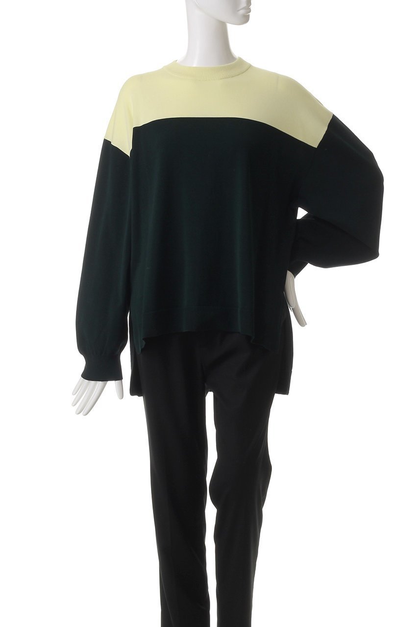 【ナゴンスタンス/nagonstans】のBi-color P.O/プルオーバー 人気、トレンドファッション・服の通販 founy(ファニー) 　ファッション　Fashion　レディースファッション　Fashion for Women　トップス・カットソー　Cut & Sew Tops　シャツ・ブラウス・オフィスカジュアル　Elegant Blouses & Button-Ups　ロングTシャツ・Tシャツ　Longline T-Shirts & Tees　カジュアルプルオーバー・ニットトップス　Pullovers & Knit Tops / Casual Pullovers　カットソー・ベーシックTシャツ　Cut-and-Sewn Tops / Stretch Tees & Basics　スリット　Slit, Slit Detail　スリーブ　Sleeve, Long Sleeve / Short Sleeve　ルーズ　Loose, Oversized　ロング　Long, Long-Length　other-2|ID: prp329100004898924 ipo3291000000036650957