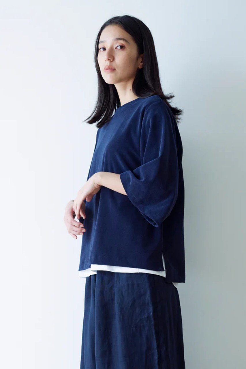 【レリル/lelill】の【日本製】COZY PILE T 人気、トレンドファッション・服の通販 founy(ファニー) 　ファッション　Fashion　レディースファッション　Fashion for Women　トップス・カットソー　Cut & Sew Tops　シャツ・ブラウス・オフィスカジュアル　Elegant Blouses & Button-Ups　ロングTシャツ・Tシャツ　Longline T-Shirts & Tees　カットソー・ベーシックTシャツ　Cut-and-Sewn Tops / Stretch Tees & Basics　ショート　Short, Short Length　スリーブ　Sleeve, Long Sleeve / Short Sleeve　ビッグ　Big, Oversized　リゾート　Resort, Vacation Style　リラックス　Relax, Relaxed Fit　夏　Summer　日本製　Made In Japan　other-7|ID: prp329100004898927 ipo3291000000036650990