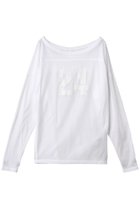 【ガリャルダガランテ/GALLARDAGALANTE】の【PEAS】シアーフットボールTシャツ 人気、トレンドファッション・服の通販 founy(ファニー) ファッション Fashion レディースファッション Fashion for Women トップス・カットソー Cut & Sew Tops シャツ・ブラウス・オフィスカジュアル Elegant Blouses & Button-Ups ロングTシャツ・Tシャツ Longline T-Shirts & Tees カットソー・ベーシックTシャツ Cut-and-Sewn Tops / Stretch Tees & Basics おすすめ Recommended / Our Picks インナー Innerwear シアー Sheer, See-Through スリーブ Sleeve, Long Sleeve / Short Sleeve スーツ Suit, Formalwear プリント Print, Printed Pattern ロング Long, Long-Length ワンショル One Shoulder, Asymmetrical thumbnail ホワイト|ID: prp329100004898934 ipo3291000000036651056