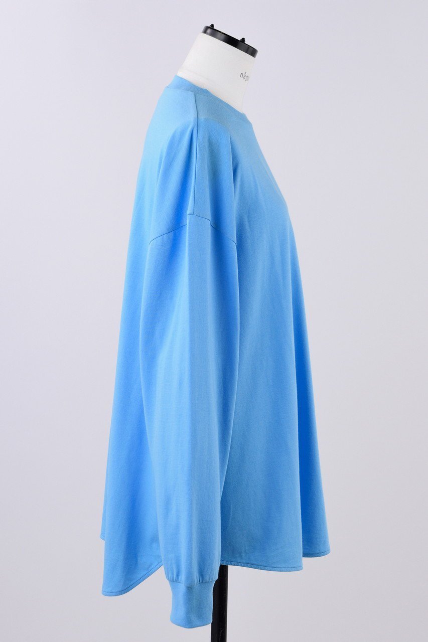 【ナゴンスタンス/nagonstans】のソフト天竺 アシンメカーブロンT 人気、トレンドファッション・服の通販 founy(ファニー) 　ファッション　Fashion　レディースファッション　Fashion for Women　トップス・カットソー　Cut & Sew Tops　シャツ・ブラウス・オフィスカジュアル　Elegant Blouses & Button-Ups　ロングTシャツ・Tシャツ　Longline T-Shirts & Tees　カットソー・ベーシックTシャツ　Cut-and-Sewn Tops / Stretch Tees & Basics　アシンメトリー　Asymmetrical Style　スリーブ　Sleeve, Long Sleeve / Short Sleeve　ロング　Long, Long-Length　other-4|ID: prp329100004898955 ipo3291000000036651275