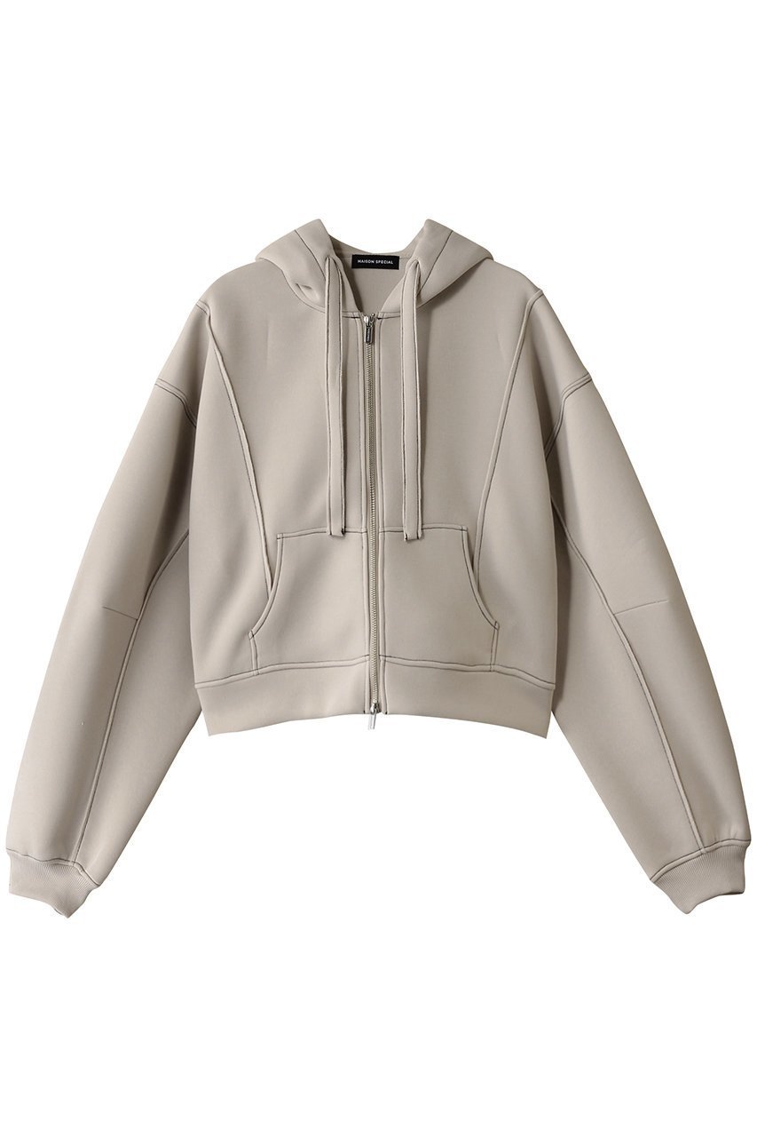 【メゾンスペシャル/MAISON SPECIAL】のColor Stitch Doubleknit Hoodie/カラーステッチダンボールフーディ 人気、トレンドファッション・服の通販 founy(ファニー) 　ファッション　Fashion　レディースファッション　Fashion for Women　トップス・カットソー　Cut & Sew Tops　ニット　Knit Tops & Sweaters　シャツ・ブラウス・オフィスカジュアル　Elegant Blouses & Button-Ups　レディースパーカー・カジュアルフーディー　Casual Hoodies & Sweatshirts　ロングTシャツ・Tシャツ　Longline T-Shirts & Tees　スウェット・クルーネックトップス　Sweatshirts & Crewnecks / Relaxed Fit Sweat Tops　カットソー・ベーシックTシャツ　Cut-and-Sewn Tops / Stretch Tees & Basics　羽織　Haori, Light Jacket　ワーク　Workwear, Utility Style　 other-1|ID: prp329100004898960 ipo3291000000036651331