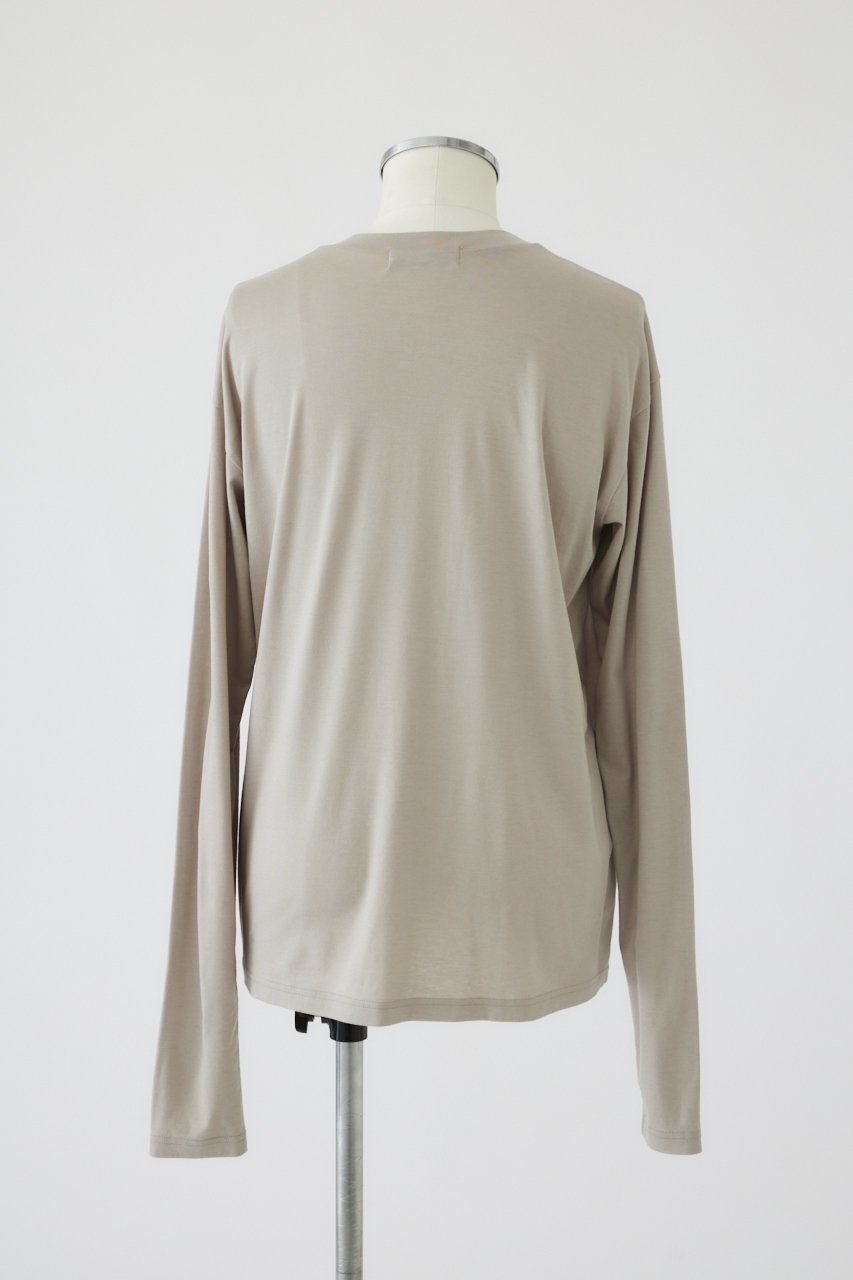 【リムアーク/RIM.ARK】のBasic long sleeve cut tops/トップス 人気、トレンドファッション・服の通販 founy(ファニー) 　ファッション　Fashion　レディースファッション　Fashion for Women　トップス・カットソー　Cut & Sew Tops　シャツ・ブラウス・オフィスカジュアル　Elegant Blouses & Button-Ups　ロングTシャツ・Tシャツ　Longline T-Shirts & Tees　カットソー・ベーシックTシャツ　Cut-and-Sewn Tops / Stretch Tees & Basics　スウェット / スエット　Sweatshirt, Sweatwear　スリーブ　Sleeve, Long Sleeve / Short Sleeve　ロング　Long, Long-Length　other-6|ID: prp329100004898966 ipo3291000000036651390
