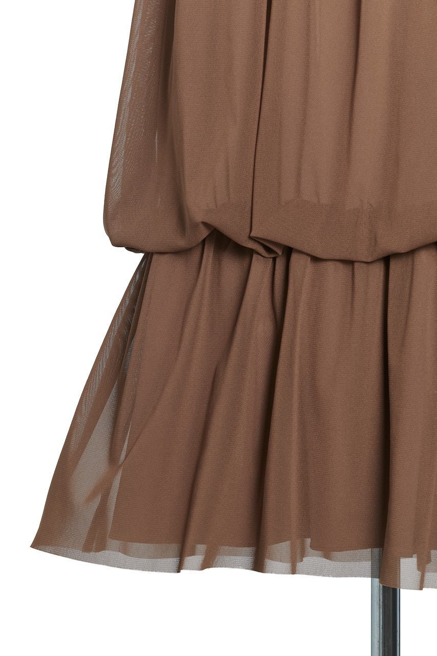 【デイジーリン/DAISY LIN】のDress “Fairy Tulle” 大人の最旬トレンドファッション＆コーディネート founy(ファウニー) 　ファッション　Fashion　レディースファッション　Fashion for Women　ワンピース　Dresses　フォーマル・パーティードレス・結婚式用ドレス　Elegant & Casual Dresses　チュニック　Tunic Tops & Dresses　なめらか　Smooth, Silky Texture　ウォッシャブル　Machine Washable　ストレッチ　Stretch, Stretchy Fabric　チュニック　Tunic, Long Top　デコルテ　Décolleté, Neckline　フリル　Frill, Ruffle　ブラウジング　Blouson Silhouette, Cinched Waist　リラックス　Relax, Relaxed Fit　旅行　Travel　other-4|ID: prp329100004898994 ipo3291000000037236984