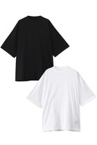 【エヌ.ハリウッド/N.HOOLYWOOD / MEN】の【MEN】【EXCHANGE SERVICE】2PACK Tシャツ 人気、トレンドファッション・服の通販 founy(ファニー) ファッション Fashion メンズファッション Fashion for Men トップス・カットソー Cut & Sew Tops メンズシャツ Shirts ショート Short, Short Length スリーブ Sleeve, Long Sleeve / Short Sleeve プレーン Plain, Simple 人気 Popular, Best Seller 定番 Standard, Basic Item thumbnail ブラック/ホワイト|ID: prp329100004898996 ipo3291000000036651703
