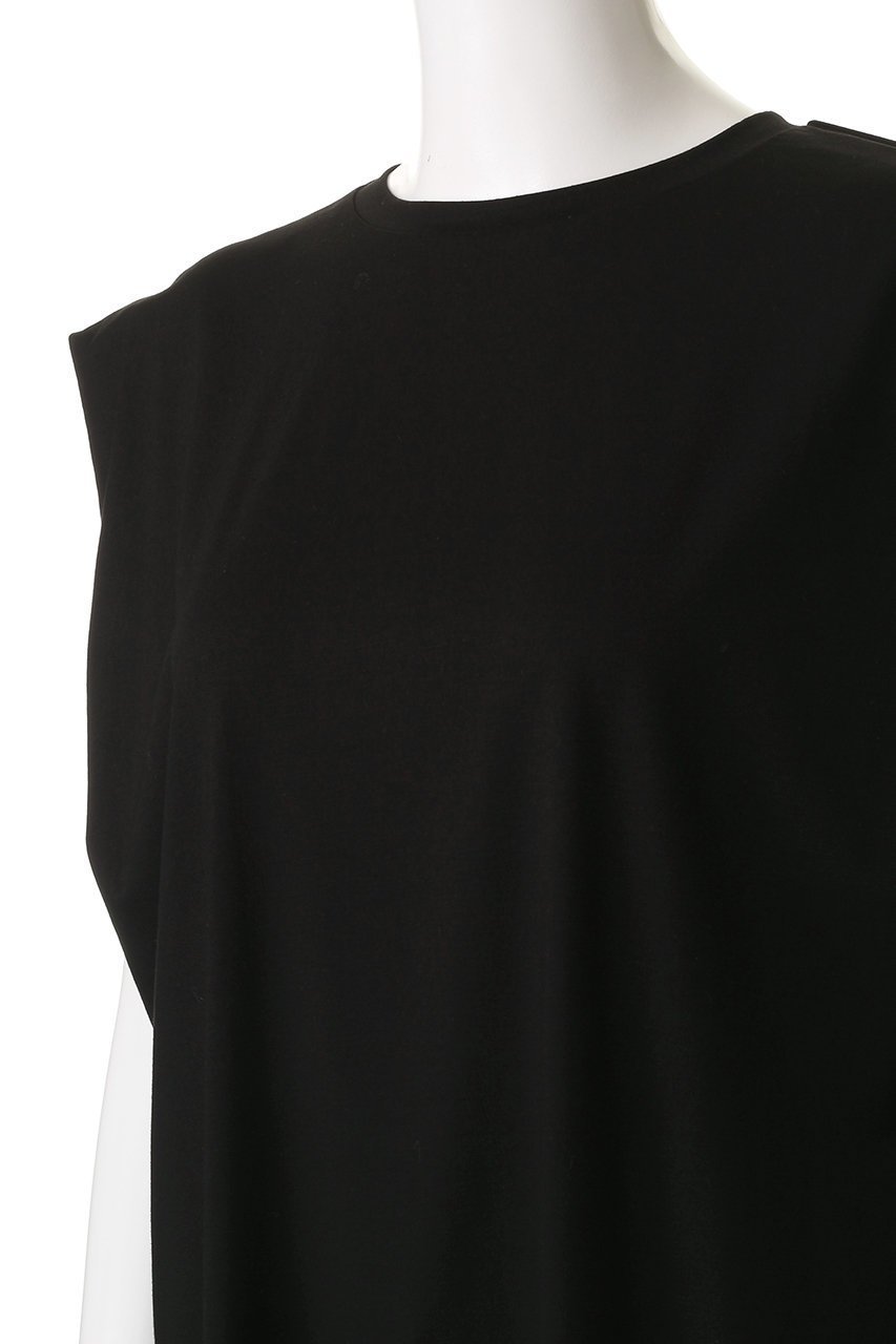 【カレンソロジー/Curensology】のNWタックスリーブTEE 人気、トレンドファッション・服の通販 founy(ファニー) 　ファッション　Fashion　レディースファッション　Fashion for Women　トップス・カットソー　Cut & Sew Tops　シャツ・ブラウス・オフィスカジュアル　Elegant Blouses & Button-Ups　ロングTシャツ・Tシャツ　Longline T-Shirts & Tees　カットソー・ベーシックTシャツ　Cut-and-Sewn Tops / Stretch Tees & Basics　ショート　Short, Short Length　シンプル　Simple, Minimal　スリット　Slit, Slit Detail　スリーブ　Sleeve, Long Sleeve / Short Sleeve　ファブリック　Fabric, Textile　ボトム　Bottoms, Lower Wear　other-5|ID: prp329100004899002 ipo3291000000036651791