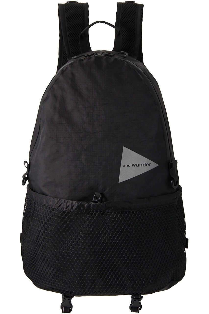 【アンドワンダー/and wander】の【UNISEX】ECOPAK 20L daypack インテリア・キッズ・メンズ・レディースファッション・服の通販 founy(ファウニー) 　ファッション　Fashion　レディースファッション　Fashion for Women　スポーツウェア　Functional & Stylish Sportswear　スポーツバッグ・ジム用ポーチ・バックパック　Gym Bag / Sports Backpack / Pouch for Training　ユニセックス　Unisex, Genderless　アウトドア　Outdoor Clothing　スポーツ　Sports, Activewear　デイパック　Daypack, Casual Backpack　ポケット　Pocket, Pocket Detail　メッシュ　Mesh, Net Fabric　定番　Standard, Basic Item　ブラック|ID: prp329100004899007 ipo3291000000036956202