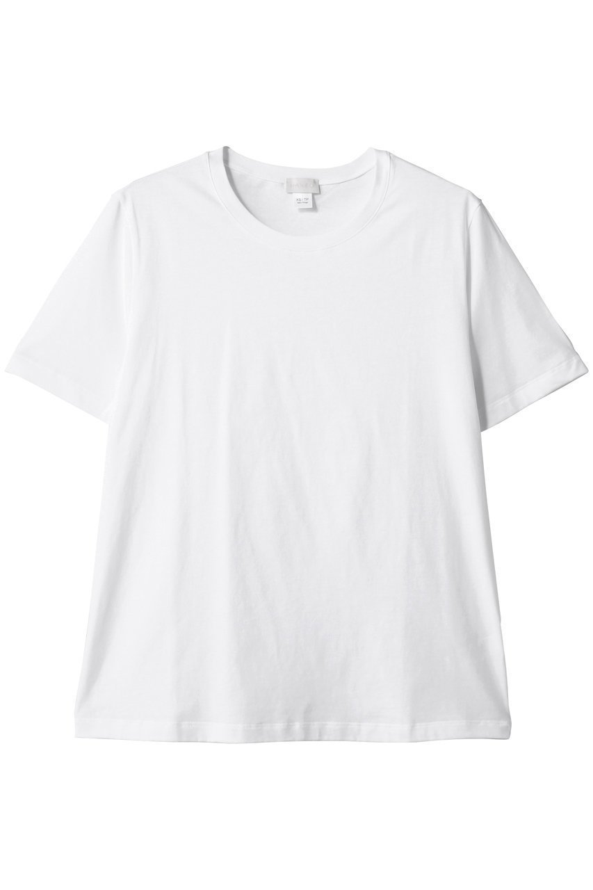 【ハンロ/HANRO】の半袖シャツ ラウンドネック 人気、トレンドファッション・服の通販 founy(ファニー) 　ファッション　Fashion　レディースファッション　Fashion for Women　トップス・カットソー　Cut & Sew Tops　シャツ・ブラウス・オフィスカジュアル　Elegant Blouses & Button-Ups　ロングTシャツ・Tシャツ　Longline T-Shirts & Tees　カットソー・ベーシックTシャツ　Cut-and-Sewn Tops / Stretch Tees & Basics　なめらか　Smooth, Silky Texture　インナー　Innerwear　ショート　Short, Short Length　シンプル　Simple, Minimal　スリーブ　Sleeve, Long Sleeve / Short Sleeve　ベーシック　Basic, Essential　ラウンド　Round, Round Neck　半袖　Short Sleeve, Half Sleeve　定番　Standard, Basic Item　 other-1|ID: prp329100004899023 ipo3291000000036652458