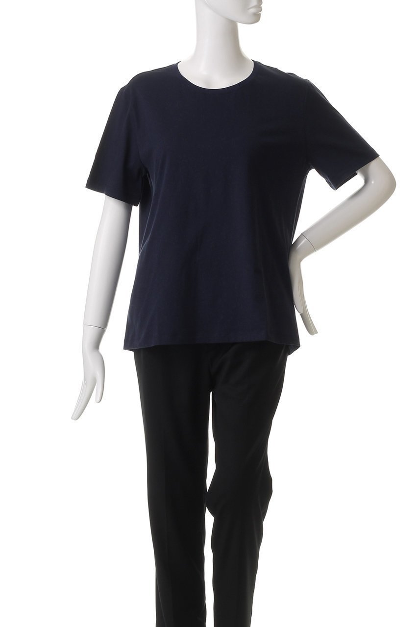 【ハンロ/HANRO】の半袖シャツ ラウンドネック 人気、トレンドファッション・服の通販 founy(ファニー) 　ファッション　Fashion　レディースファッション　Fashion for Women　トップス・カットソー　Cut & Sew Tops　シャツ・ブラウス・オフィスカジュアル　Elegant Blouses & Button-Ups　ロングTシャツ・Tシャツ　Longline T-Shirts & Tees　カットソー・ベーシックTシャツ　Cut-and-Sewn Tops / Stretch Tees & Basics　なめらか　Smooth, Silky Texture　インナー　Innerwear　ショート　Short, Short Length　シンプル　Simple, Minimal　スリーブ　Sleeve, Long Sleeve / Short Sleeve　ベーシック　Basic, Essential　ラウンド　Round, Round Neck　半袖　Short Sleeve, Half Sleeve　定番　Standard, Basic Item　other-2|ID: prp329100004899023 ipo3291000000036652462