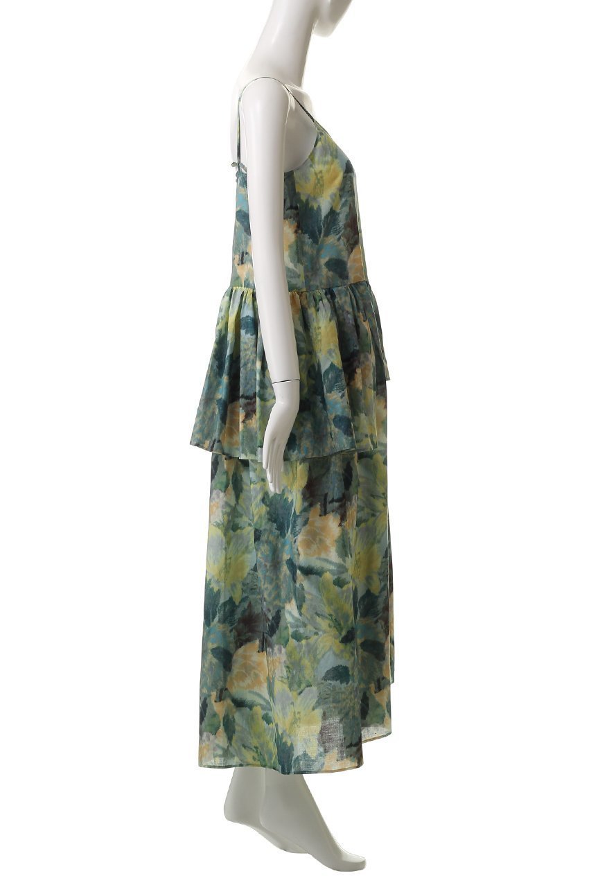 【ガリャルダガランテ/GALLARDAGALANTE】の【HERITANOVUM】スリットキャミドレス 人気、トレンドファッション・服の通販 founy(ファニー) 　ファッション　Fashion　レディースファッション　Fashion for Women　ワンピース　Dresses　フォーマル・パーティードレス・結婚式用ドレス　Elegant & Casual Dresses　チュニック　Tunic Tops & Dresses　サンダル　Sandals, Summer Shoes　チュニック　Tunic, Long Top　パーティ　Party, Party Style　フラワー　Flower, Floral　フレア　Flare, Flared　モチーフ　Motif, Design Theme　ラフィア　Raffia, Natural Straw　リゾート　Resort, Vacation Style　ロング　Long, Long-Length　夏　Summer　other-3|ID: prp329100004899030 ipo3291000000036652555