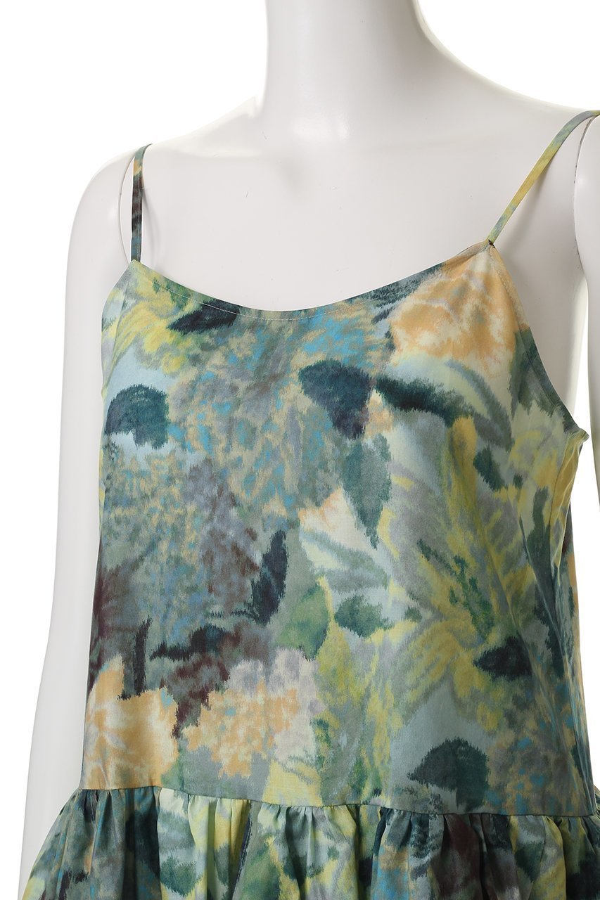 【ガリャルダガランテ/GALLARDAGALANTE】の【HERITANOVUM】スリットキャミドレス 人気、トレンドファッション・服の通販 founy(ファニー) 　ファッション　Fashion　レディースファッション　Fashion for Women　ワンピース　Dresses　フォーマル・パーティードレス・結婚式用ドレス　Elegant & Casual Dresses　チュニック　Tunic Tops & Dresses　サンダル　Sandals, Summer Shoes　チュニック　Tunic, Long Top　パーティ　Party, Party Style　フラワー　Flower, Floral　フレア　Flare, Flared　モチーフ　Motif, Design Theme　ラフィア　Raffia, Natural Straw　リゾート　Resort, Vacation Style　ロング　Long, Long-Length　夏　Summer　other-5|ID: prp329100004899030 ipo3291000000036652557