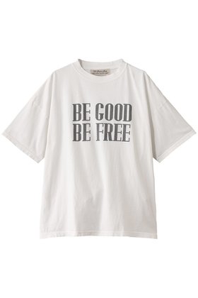 【デザイン ワークス/DESIGN WORKS】 【別注】REMI ELIEF ロゴTシャツ BE GOOD BE FREE人気、トレンドファッション・服の通販 founy(ファニー) ファッション Fashion レディースファッション Fashion for Women トップス・カットソー Cut & Sew Tops シャツ・ブラウス・オフィスカジュアル Elegant Blouses & Button-Ups ロングTシャツ・Tシャツ Longline T-Shirts & Tees カットソー・ベーシックTシャツ Cut-and-Sewn Tops / Stretch Tees & Basics アメリカン American Style ショート Short, Short Length スリーブ Sleeve, Long Sleeve / Short Sleeve トレンド Trend, Trending Now プリント Print, Printed Pattern ベーシック Basic, Essential リラックス Relax, Relaxed Fit レギュラー Regular, Standard Fit 別注 Limited Edition, Custom Order |ID:prp329100004899034