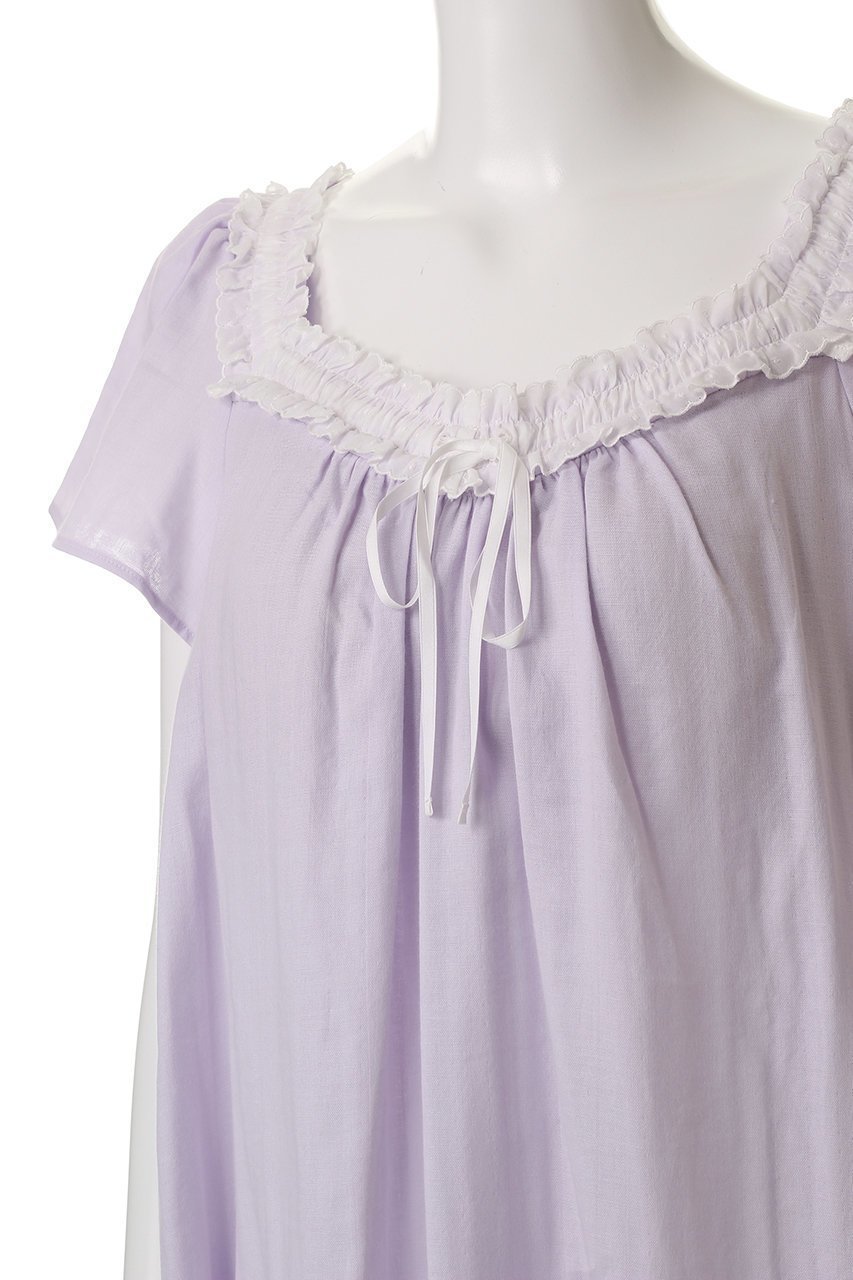 【ナナデコール/nanadecor】のカラーガーゼカップ付きアネモネドレス 人気、トレンドファッション・服の通販 founy(ファニー) 　ファッション　Fashion　レディースファッション　Fashion for Women　ワンピース　Dresses　フォーマル・パーティードレス・結婚式用ドレス　Elegant & Casual Dresses　チュニック　Tunic Tops & Dresses　お家時間・ステイホーム　Stay Home / At Home　スクエア　Square, Square Shape　チュニック　Tunic, Long Top　ドレス　Dress, One-Piece　フェミニン　Feminine, Girly　フリル　Frill, Ruffle　フレア　Flare, Flared　リラックス　Relax, Relaxed Fit　レース　Lace, Lace Fabric　other-5|ID: prp329100004899037 ipo3291000000036652635