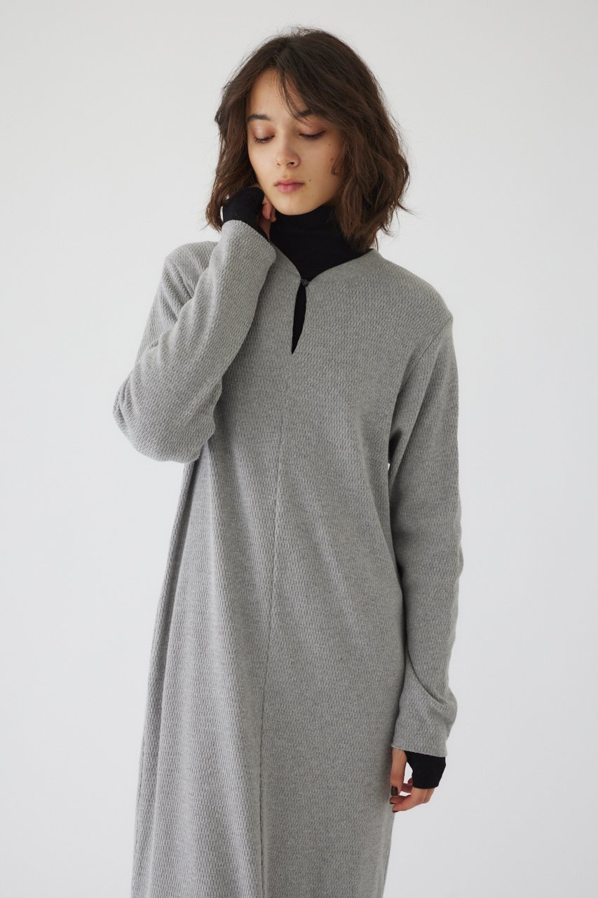 【リムアーク/RIM.ARK】のI line thermal OP/ワンピース 大人の最旬トレンドファッション＆コーディネート founy(ファウニー) 　ファッション　Fashion　レディースファッション　Fashion for Women　ワンピース　Dresses　チュニック　Tunic Tops & Dresses　チュニック　Tunic, Long Top　マキシ　Maxi, Full Length　リラックス　Relax, Relaxed Fit　ロング　Long, Long-Length　other-3|ID: prp329100004899038 ipo3291000000036706848