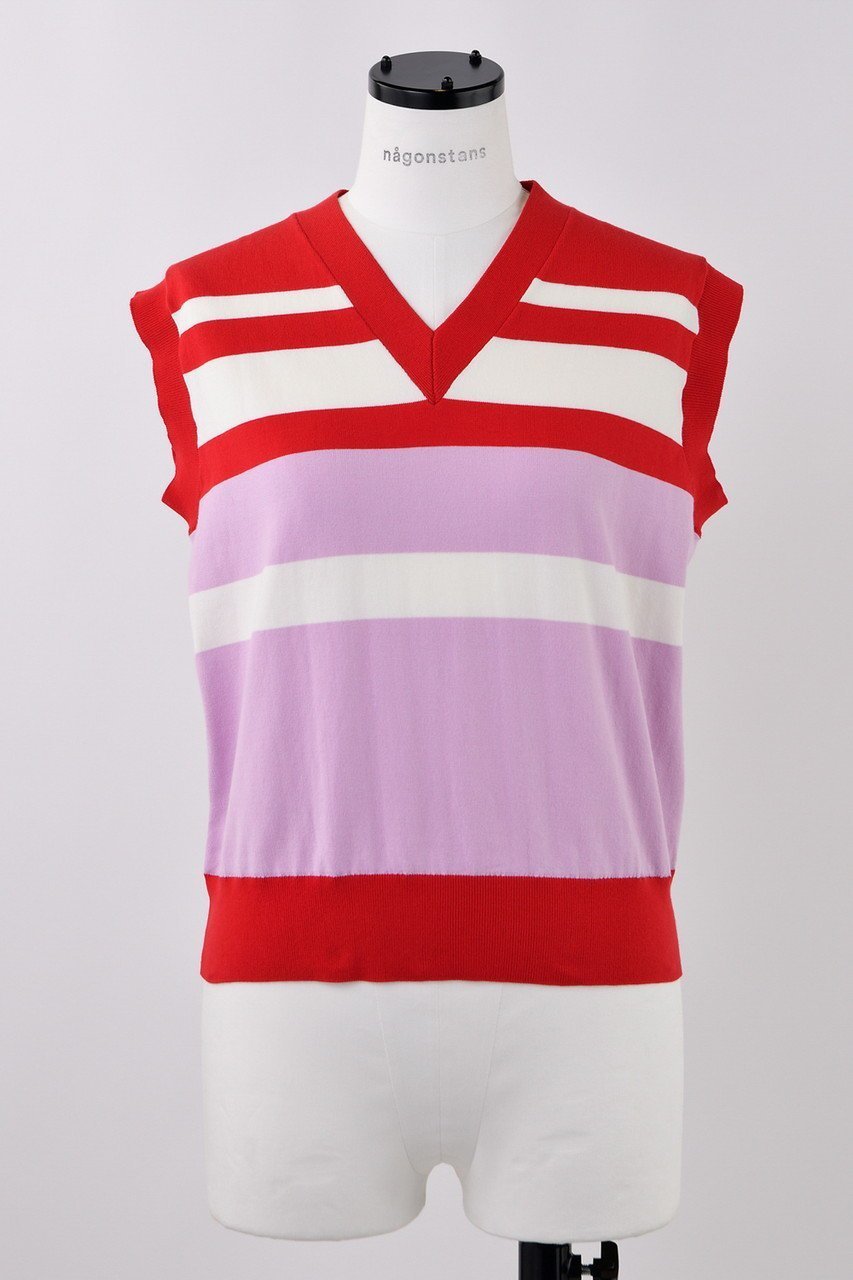 【ナゴンスタンス/nagonstans】のCRAFT GASS ニットボーダー T/T/タンクトップ 人気、トレンドファッション・服の通販 founy(ファニー) 　ファッション　Fashion　レディースファッション　Fashion for Women　トップス・カットソー　Cut & Sew Tops　ニット　Knit Tops & Sweaters　キャミソール&ノースリーブ　Camisoles & Sleeveless Tops　シャツ・ブラウス・オフィスカジュアル　Elegant Blouses & Button-Ups　ロングTシャツ・Tシャツ　Longline T-Shirts & Tees　カットソー・ベーシックTシャツ　Cut-and-Sewn Tops / Stretch Tees & Basics　キャミソール　Camisole, Spaghetti Strap Top　タンク　Tank Top, Sleeveless Top　ベスト　Vest, Waistcoat　ボーダー　Border, Stripe　 other-1|ID: prp329100004899047 ipo3291000000036652731