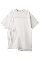 【メゾンスペシャル/MAISON SPECIAL】のCutting Oversized T-shirt/カッティングオーバーTシャツ 人気、トレンドファッション・服の通販 founy(ファニー) ファッション Fashion レディースファッション Fashion for Women トップス・カットソー Cut & Sew Tops シャツ・ブラウス・オフィスカジュアル Elegant Blouses & Button-Ups ロングTシャツ・Tシャツ Longline T-Shirts & Tees カットソー・ベーシックTシャツ Cut-and-Sewn Tops / Stretch Tees & Basics カッティング Cutting Detail カットソー Cut and Sewn Top ショート Short, Short Length スリーブ Sleeve, Long Sleeve / Short Sleeve リボン Ribbon, Bow おすすめ Recommended / Our Picks thumbnail WHT(ホワイト)|ID: prp329100004899052 ipo3291000000036652783