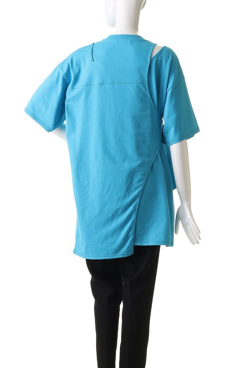 【メゾンスペシャル/MAISON SPECIAL】のCutting Oversized T-shirt/カッティングオーバーTシャツ 人気、トレンドファッション・服の通販 founy(ファニー) 　ファッション　Fashion　レディースファッション　Fashion for Women　トップス・カットソー　Cut & Sew Tops　シャツ・ブラウス・オフィスカジュアル　Elegant Blouses & Button-Ups　ロングTシャツ・Tシャツ　Longline T-Shirts & Tees　カットソー・ベーシックTシャツ　Cut-and-Sewn Tops / Stretch Tees & Basics　カッティング　Cutting Detail　カットソー　Cut and Sewn Top　ショート　Short, Short Length　スリーブ　Sleeve, Long Sleeve / Short Sleeve　リボン　Ribbon, Bow　おすすめ　Recommended / Our Picks　other-4|ID: prp329100004899052 ipo3291000000036652787