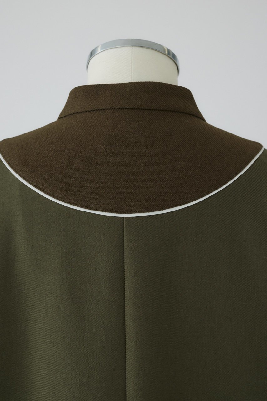 【リムアーク/RIM.ARK】のInside out detail OP/ワンピース 人気、トレンドファッション・服の通販 founy(ファニー) 　ファッション　Fashion　レディースファッション　Fashion for Women　ワンピース　Dresses　チュニック　Tunic Tops & Dresses　チュニック　Tunic, Long Top　ハイネック　High Neck, Mock Neck　ベスト　Vest, Waistcoat　リュクス　Luxury, Elegant, High-End, Chic　ロング　Long, Long-Length　冬　Winter / This Winter　other-6|ID: prp329100004899055 ipo3291000000036652821