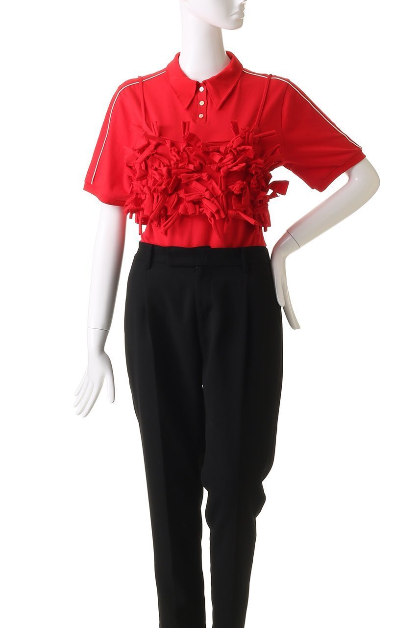 【メゾンスペシャル/MAISON SPECIAL】のRibbon Polo Bodysuit/リボンポロボディスーツ 人気、トレンドファッション・服の通販 founy(ファニー) 　ファッション　Fashion　レディースファッション　Fashion for Women　トップス・カットソー　Cut & Sew Tops　シャツ・ブラウス・オフィスカジュアル　Elegant Blouses & Button-Ups　ロングTシャツ・Tシャツ　Longline T-Shirts & Tees　カットソー・ベーシックTシャツ　Cut-and-Sewn Tops / Stretch Tees & Basics　カットソー　Cut and Sewn Top　ショート　Short, Short Length　スポーティ　Sporty, Casual Athletic　スリーブ　Sleeve, Long Sleeve / Short Sleeve　セパレート　Separate, Two-Piece　ビスチェ　Bustier, Corset Top　ポロシャツ　Polo Shirt, Collared Tee　リボン　Ribbon, Bow　夏　Summer　other-2|ID: prp329100004899057 ipo3291000000036652857