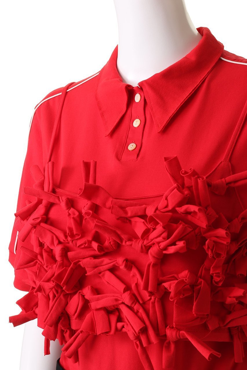 【メゾンスペシャル/MAISON SPECIAL】のRibbon Polo Bodysuit/リボンポロボディスーツ 人気、トレンドファッション・服の通販 founy(ファニー) 　ファッション　Fashion　レディースファッション　Fashion for Women　トップス・カットソー　Cut & Sew Tops　シャツ・ブラウス・オフィスカジュアル　Elegant Blouses & Button-Ups　ロングTシャツ・Tシャツ　Longline T-Shirts & Tees　カットソー・ベーシックTシャツ　Cut-and-Sewn Tops / Stretch Tees & Basics　カットソー　Cut and Sewn Top　ショート　Short, Short Length　スポーティ　Sporty, Casual Athletic　スリーブ　Sleeve, Long Sleeve / Short Sleeve　セパレート　Separate, Two-Piece　ビスチェ　Bustier, Corset Top　ポロシャツ　Polo Shirt, Collared Tee　リボン　Ribbon, Bow　夏　Summer　other-5|ID: prp329100004899057 ipo3291000000036652860