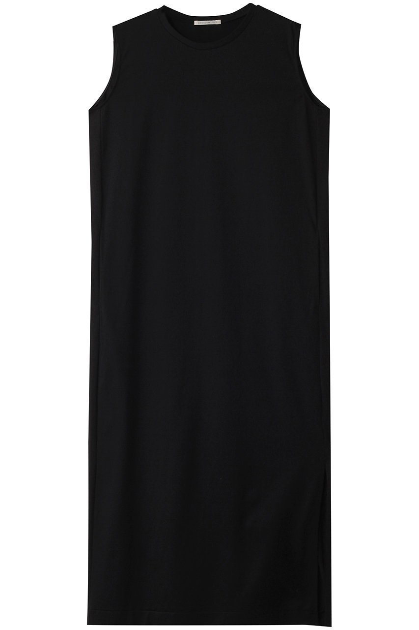 【デザイン ワークス/DESIGN WORKS】のサイドスリットジャージーワンピース インテリア・キッズ・メンズ・レディースファッション・服の通販 founy(ファニー) ファッション Fashion レディースファッション Fashion for Women ワンピース Dresses チュニック Tunic Tops & Dresses シンプル Simple, Minimal ストレート Straight, Straight Cut スリット Slit, Slit Detail チュニック Tunic, Long Top リゾート Resort, Vacation Style ロング Long, Long-Length 夏 Summer 春 Spring S/S・春夏 SS, Spring/Summer, Warm Season ブラック|ID: prp329100004899060 ipo3291000000036652892