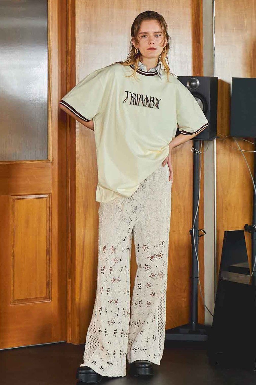 【メゾンスペシャル/MAISON SPECIAL】のFringe Embroidery Big Ringer T-shirt/フリンジエンブロイダリービッグリンガーTEE 人気、トレンドファッション・服の通販 founy(ファニー) 　ファッション　Fashion　レディースファッション　Fashion for Women　トップス・カットソー　Cut & Sew Tops　シャツ・ブラウス・オフィスカジュアル　Elegant Blouses & Button-Ups　ロングTシャツ・Tシャツ　Longline T-Shirts & Tees　カットソー・ベーシックTシャツ　Cut-and-Sewn Tops / Stretch Tees & Basics　秋　Autumn　カットソー　Cut and Sewn Top　ショート　Short, Short Length　シンプル　Simple, Minimal　スリーブ　Sleeve, Long Sleeve / Short Sleeve　フリンジ　Fringe, Tassel　ロング　Long, Long-Length　夏　Summer　エレガント 上品　Elegant　other-6|ID: prp329100004899067 ipo3291000000036652956