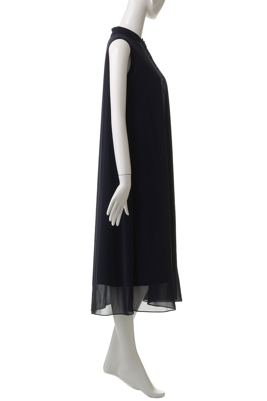 【アナイ/ANAYI】のシフォンコンビ配色カラーワンピース 人気、トレンドファッション・服の通販 founy(ファニー) 　ファッション　Fashion　レディースファッション　Fashion for Women　ワンピース　Dresses　チュニック　Tunic Tops & Dresses　エアリー　Airy Texture　カットソー　Cut and Sewn Top　コンビ　Combo, Combination Style　シフォン　Chiffon, Lightweight Fabric　スポーティ　Sporty, Casual Athletic　チュニック　Tunic, Long Top　フレア　Flare, Flared　ロング　Long, Long-Length　other-3|ID: prp329100004899068 ipo3291000000036652971