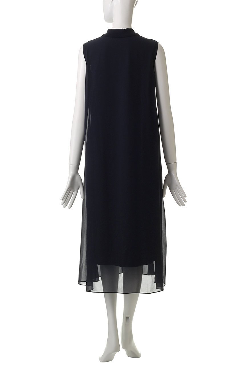 【アナイ/ANAYI】のシフォンコンビ配色カラーワンピース 人気、トレンドファッション・服の通販 founy(ファニー) 　ファッション　Fashion　レディースファッション　Fashion for Women　ワンピース　Dresses　チュニック　Tunic Tops & Dresses　エアリー　Airy Texture　カットソー　Cut and Sewn Top　コンビ　Combo, Combination Style　シフォン　Chiffon, Lightweight Fabric　スポーティ　Sporty, Casual Athletic　チュニック　Tunic, Long Top　フレア　Flare, Flared　ロング　Long, Long-Length　other-4|ID: prp329100004899068 ipo3291000000036652972