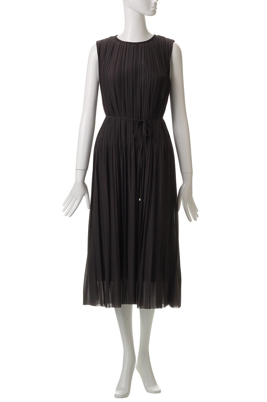 【アナイ/ANAYI】のソフトジャージプリーツワンピース 人気、トレンドファッション・服の通販 founy(ファニー) 　ファッション　Fashion　レディースファッション　Fashion for Women　ワンピース　Dresses　チュニック　Tunic Tops & Dresses　おすすめ　Recommended / Our Picks　エレガント 上品　Elegant　カーディガン　Cardigan, Knitwear　ジャケット　Jacket, Outerwear　ストレッチ　Stretch, Stretchy Fabric　チュニック　Tunic, Long Top　ノースリーブ　Sleeveless, No-Sleeve　プリーツ　Pleats, Pleated　ロング　Long, Long-Length　other-2|ID: prp329100004899072 ipo3291000000036653056