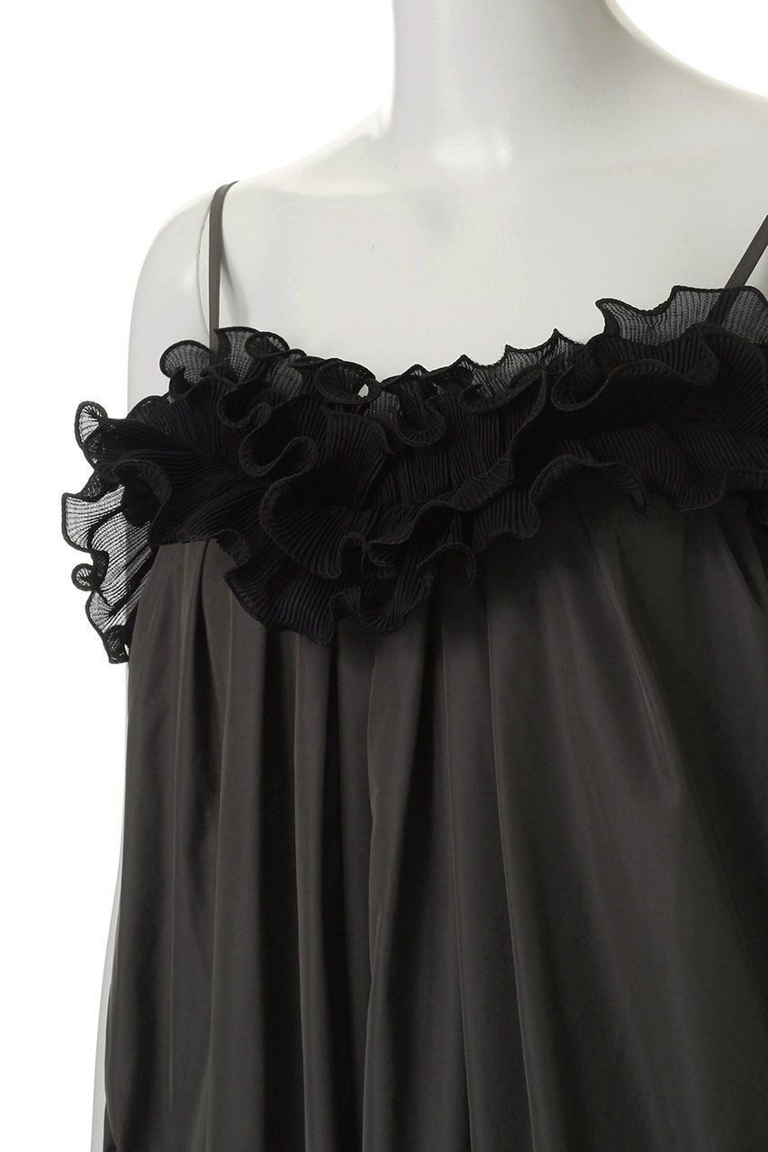 【プランク プロジェクト/PRANK PROJECT】のラッフルバルーンドレス / Ruffle Balloon Dress 人気、トレンドファッション・服の通販 founy(ファニー) 　ファッション　Fashion　レディースファッション　Fashion for Women　ワンピース　Dresses　フォーマル・パーティードレス・結婚式用ドレス　Elegant & Casual Dresses　チュニック　Tunic Tops & Dresses　おすすめ　Recommended / Our Picks　インナー　Innerwear　オケージョン　Occasion Wear　カットソー　Cut and Sewn Top　タフタ　Taffeta, Structured Fabric　ダウン　Down, Puffer　チュニック　Tunic, Long Top　ドレス　Dress, One-Piece　フォルム　Silhouette, Form　ラッフル　Ruffle, Frill　ラップ　Wrap, Wrap Design　ロング　Long, Long-Length　other-5|ID: prp329100004899076 ipo3291000000036653121