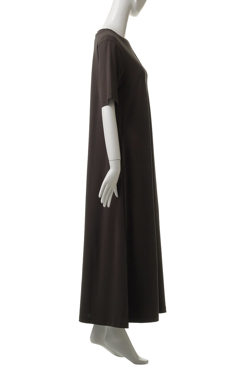 【デパリエ/DEPAREILLE】のスムースジャージーショートスリーブドレス 人気、トレンドファッション・服の通販 founy(ファニー) ファッション Fashion レディースファッション Fashion for Women ワンピース Dresses フォーマル・パーティードレス・結婚式用ドレス Elegant & Casual Dresses チュニック Tunic Tops & Dresses チュニック Tunic, Long Top フレア Flare, Flared ロング Long, Long-Length other-3|ID: prp329100004899077 ipo3291000000036653129