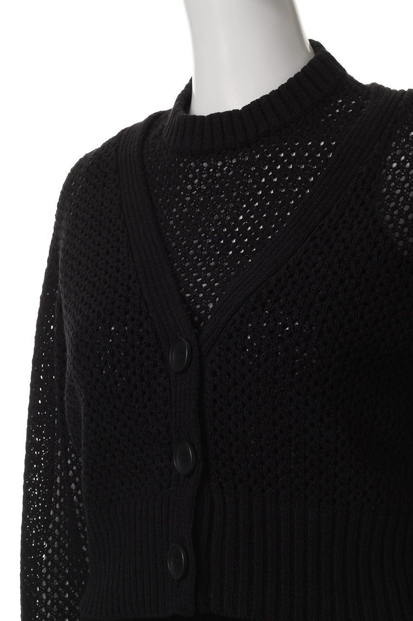 【マイ ウィークネス/MY WEAKNESS】のKnit Ensemble 人気、トレンドファッション・服の通販 founy(ファニー) 　ファッション　Fashion　レディースファッション　Fashion for Women　トップス・カットソー　Cut & Sew Tops　ニット　Knit Tops & Sweaters　アンサンブルニット　Knit Ensembles & Twin Sets　シャツ・ブラウス・オフィスカジュアル　Elegant Blouses & Button-Ups　ロングTシャツ・Tシャツ　Longline T-Shirts & Tees　カットソー・ベーシックTシャツ　Cut-and-Sewn Tops / Stretch Tees & Basics　アンサンブル　Ensemble Set　カーディガン　Cardigan, Knitwear　クロップド　Cropped, Short Length　ショート　Short, Short Length　シンプル　Simple, Minimal　スリーブ　Sleeve, Long Sleeve / Short Sleeve　ノースリーブ　Sleeveless, No-Sleeve　バランス　Balance, Style Balance　メッシュ　Mesh, Net Fabric　夏　Summer　長袖　Long Sleeve, Full Sleeve　other-5|ID: prp329100004899089 ipo3291000000036653260