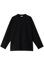 【エイトン/ATON / MEN】の【MEN】12/- AIR SPINNING オーバーサイズ ロングスリーブ Tシャツ 人気、トレンドファッション・服の通販 founy(ファニー) ファッション Fashion メンズファッション Fashion for Men トップス・カットソー Cut & Sew Tops メンズシャツ Shirts スリーブ Sleeve, Long Sleeve / Short Sleeve ロング Long, Long-Length 定番 Standard, Basic Item 長袖 Long Sleeve, Full Sleeve thumbnail ブラック|ID: prp329100004899096 ipo3291000000036653332