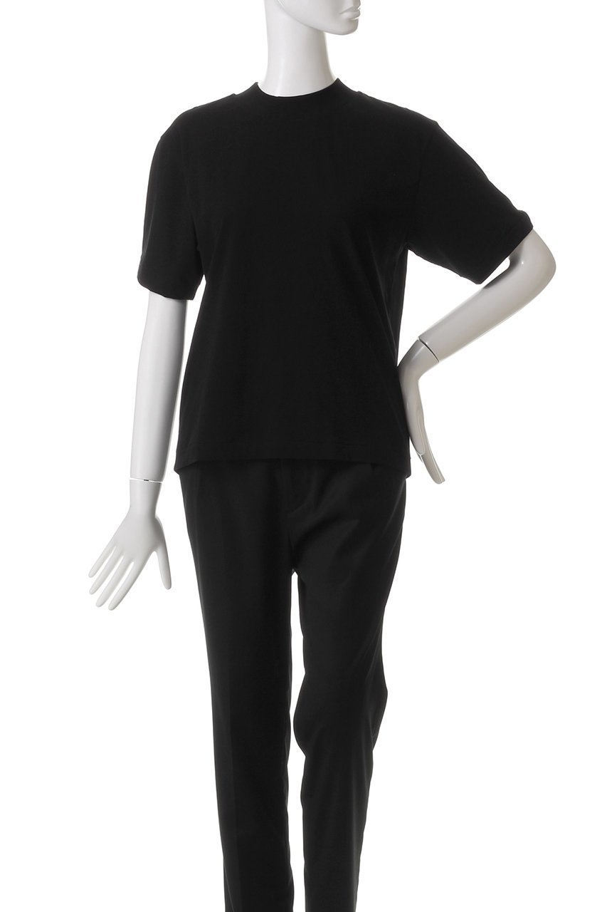 【エイトン/ATON】のFRESCA NUBUCK モックネック Tシャツ 人気、トレンドファッション・服の通販 founy(ファニー) 　ファッション　Fashion　レディースファッション　Fashion for Women　トップス・カットソー　Cut & Sew Tops　シャツ・ブラウス・オフィスカジュアル　Elegant Blouses & Button-Ups　ロングTシャツ・Tシャツ　Longline T-Shirts & Tees　カットソー・ベーシックTシャツ　Cut-and-Sewn Tops / Stretch Tees & Basics　インド　Indian Textile　インナー　Innerwear　ショート　Short, Short Length　スリーブ　Sleeve, Long Sleeve / Short Sleeve　バランス　Balance, Style Balance　モックネック　Mock Neck, Short Turtleneck　リラックス　Relax, Relaxed Fit　エレガント 上品　Elegant　定番　Standard, Basic Item　other-2|ID: prp329100004899099 ipo3291000000036653382