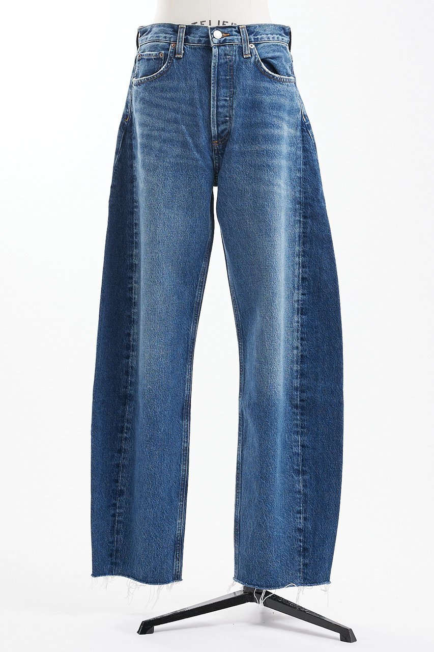 【デザイン ワークス/DESIGN WORKS】の【AGOLDE】LUNA PIECED JEAN 大人の最旬トレンドファッション＆コーディネート founy(ファウニー) 　ファッション　Fashion　レディースファッション　Fashion for Women　パンツ　Pants & Trousers　デニムパンツ・ジーンズ・美脚デニム　Denim Jeans & Pants　デニム　Denim, Jeans Material　ハイライズ　High Rise, High Waist　リラックス　Relax, Relaxed Fit　 other-1|ID: prp329100004899101 ipo3291000000036922797