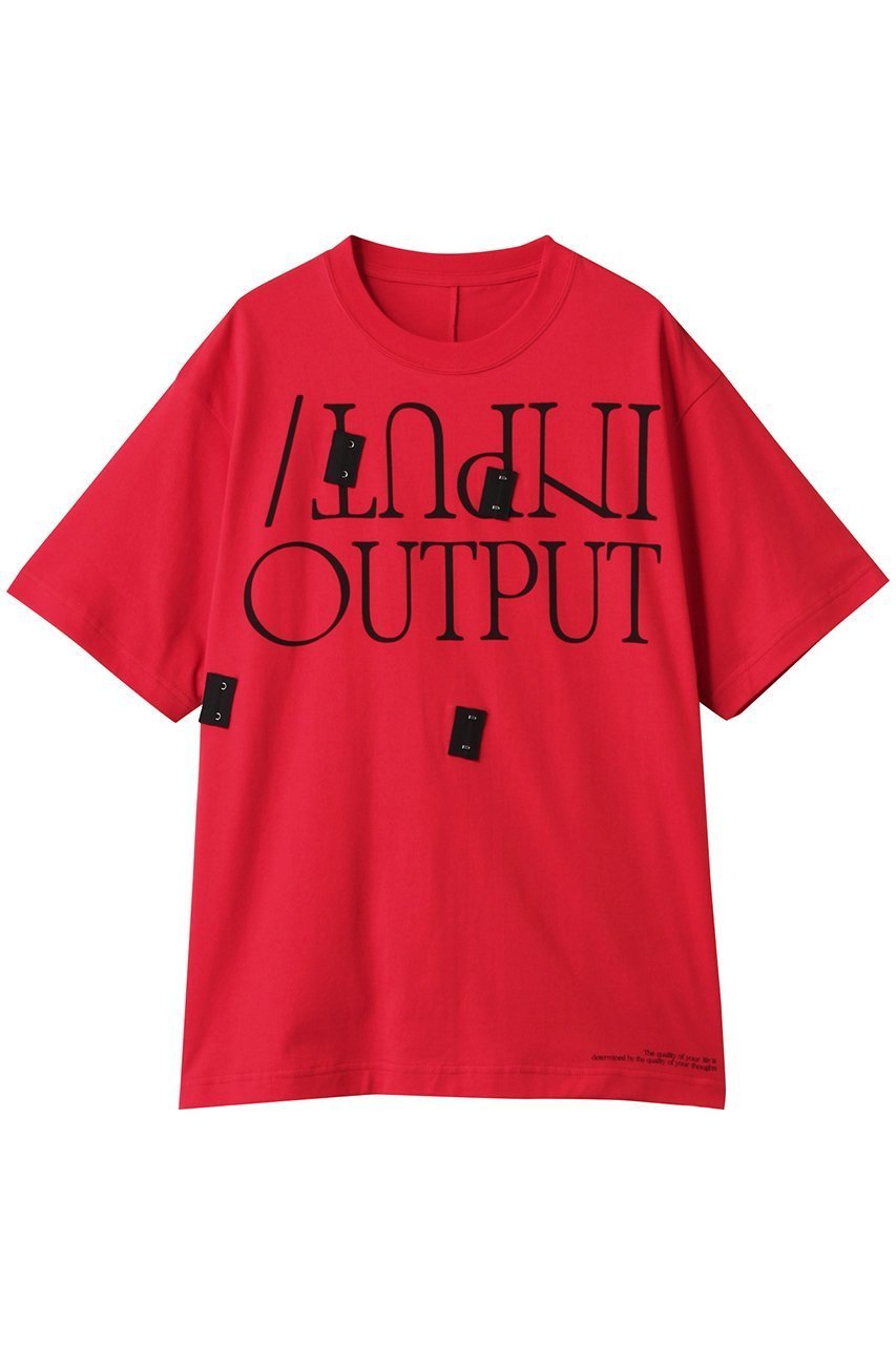 【プランク プロジェクト/PRANK PROJECT】のツイストロゴトップ / Twisted Logo Top インテリア・キッズ・メンズ・レディースファッション・服の通販 founy(ファニー) 　ファッション　Fashion　レディースファッション　Fashion for Women　トップス・カットソー　Cut & Sew Tops　シャツ・ブラウス・オフィスカジュアル　Elegant Blouses & Button-Ups　ロングTシャツ・Tシャツ　Longline T-Shirts & Tees　カットソー・ベーシックTシャツ　Cut-and-Sewn Tops / Stretch Tees & Basics　アシンメトリー　Asymmetrical Style　グラフィック　Graphic, Graphic Design　シェイプ　Shape, Slim Fit　ショート　Short, Short Length　スリーブ　Sleeve, Long Sleeve / Short Sleeve　ボトム　Bottoms, Lower Wear　ワイド　Wide, Wide Fit　RED(レッド)|ID: prp329100004899105 ipo3291000000036653488