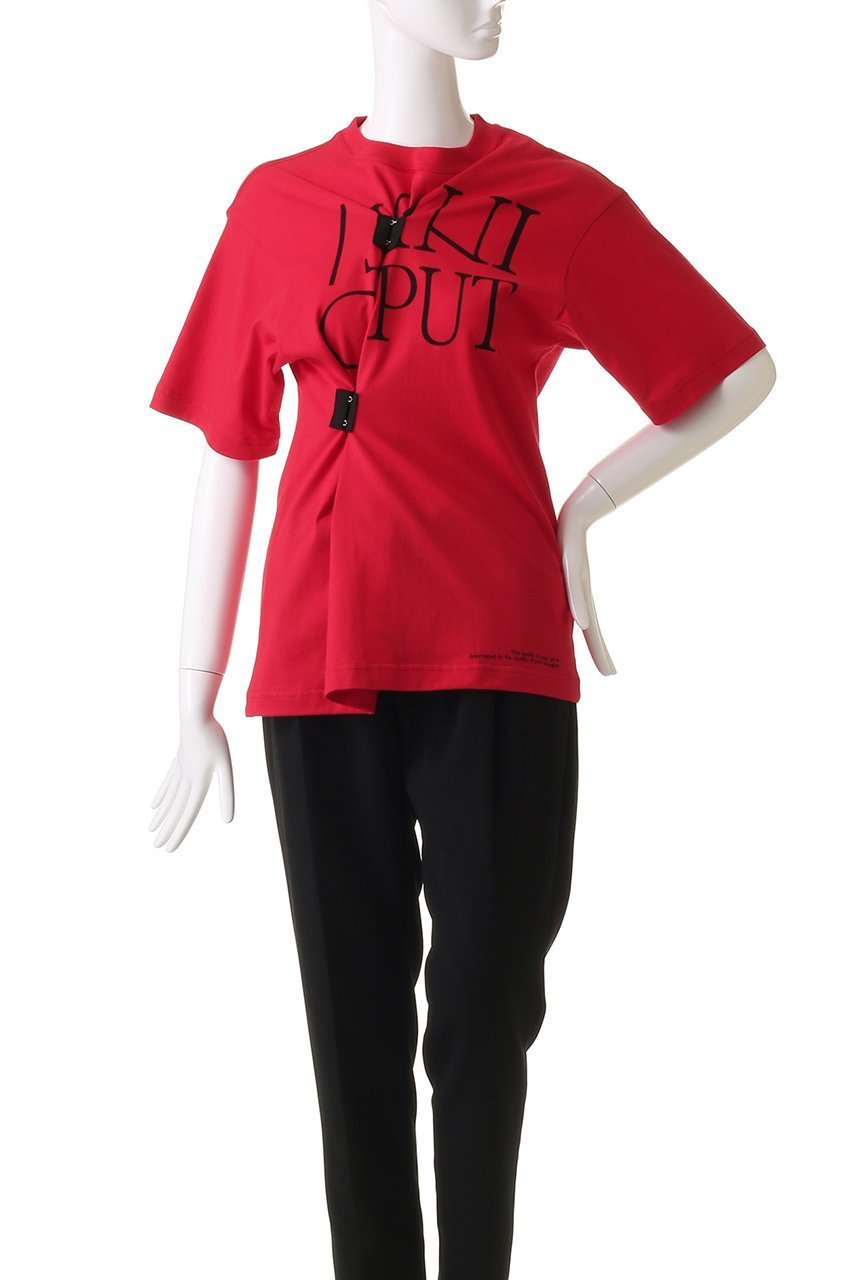 【プランク プロジェクト/PRANK PROJECT】のツイストロゴトップ / Twisted Logo Top 人気、トレンドファッション・服の通販 founy(ファニー) 　ファッション　Fashion　レディースファッション　Fashion for Women　トップス・カットソー　Cut & Sew Tops　シャツ・ブラウス・オフィスカジュアル　Elegant Blouses & Button-Ups　ロングTシャツ・Tシャツ　Longline T-Shirts & Tees　カットソー・ベーシックTシャツ　Cut-and-Sewn Tops / Stretch Tees & Basics　アシンメトリー　Asymmetrical Style　グラフィック　Graphic, Graphic Design　シェイプ　Shape, Slim Fit　ショート　Short, Short Length　スリーブ　Sleeve, Long Sleeve / Short Sleeve　ボトム　Bottoms, Lower Wear　ワイド　Wide, Wide Fit　other-6|ID: prp329100004899105 ipo3291000000036653493