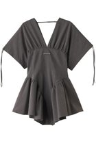 【プランク プロジェクト/PRANK PROJECT】のバルーンペプラムチュニック / Balloon Peplum Tunic 人気、トレンドファッション・服の通販 founy(ファニー) ファッション Fashion レディースファッション Fashion for Women ワンピース Dresses チュニック Tunic Tops & Dresses ウォッシャブル Machine Washable オーガンジー Organza Fabric シアー Sheer, See-Through チュニック Tunic, Long Top チュール Tulip, Tulip Motif ドローストリング Drawstring, Pull Cord フリル Frill, Ruffle ラッフル Ruffle, Frill レース Lace, Lace Fabric 夏 Summer thumbnail GRY(グレー)|ID: prp329100004899107 ipo3291000000036653508