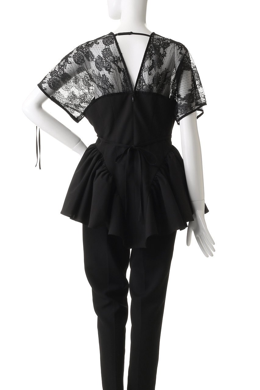 【プランク プロジェクト/PRANK PROJECT】のバルーンペプラムチュニック / Balloon Peplum Tunic 人気、トレンドファッション・服の通販 founy(ファニー) 　ファッション　Fashion　レディースファッション　Fashion for Women　ワンピース　Dresses　チュニック　Tunic Tops & Dresses　ウォッシャブル　Machine Washable　オーガンジー　Organza Fabric　シアー　Sheer, See-Through　チュニック　Tunic, Long Top　チュール　Tulip, Tulip Motif　ドローストリング　Drawstring, Pull Cord　フリル　Frill, Ruffle　ラッフル　Ruffle, Frill　レース　Lace, Lace Fabric　夏　Summer　other-4|ID: prp329100004899107 ipo3291000000036653513