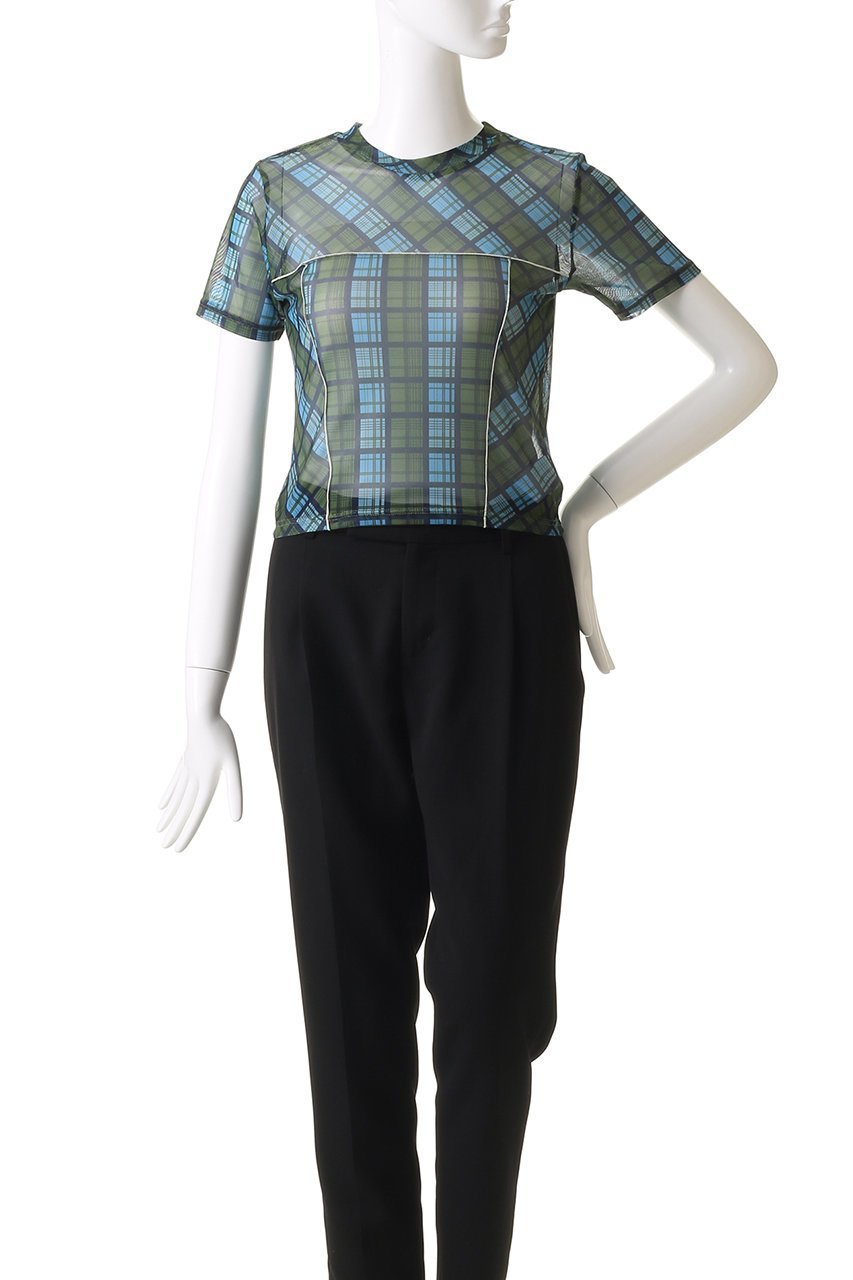 【メゾンスペシャル/MAISON SPECIAL】のPanel Plaid T-shirt/パネルチェックTシャツ 人気、トレンドファッション・服の通販 founy(ファニー) 　ファッション　Fashion　レディースファッション　Fashion for Women　トップス・カットソー　Cut & Sew Tops　シャツ・ブラウス・オフィスカジュアル　Elegant Blouses & Button-Ups　ロングTシャツ・Tシャツ　Longline T-Shirts & Tees　カットソー・ベーシックTシャツ　Cut-and-Sewn Tops / Stretch Tees & Basics　インナー　Innerwear　コンパクト　Compact, Small Size　ショート　Short, Short Length　シンプル　Simple, Minimal　スリーブ　Sleeve, Long Sleeve / Short Sleeve　チェック　Check, Plaid, Tartan　トレンド　Trend, Trending Now　フィット　Fit, Slim Fit　おすすめ　Recommended / Our Picks　other-2|ID: prp329100004899108 ipo3291000000036653521