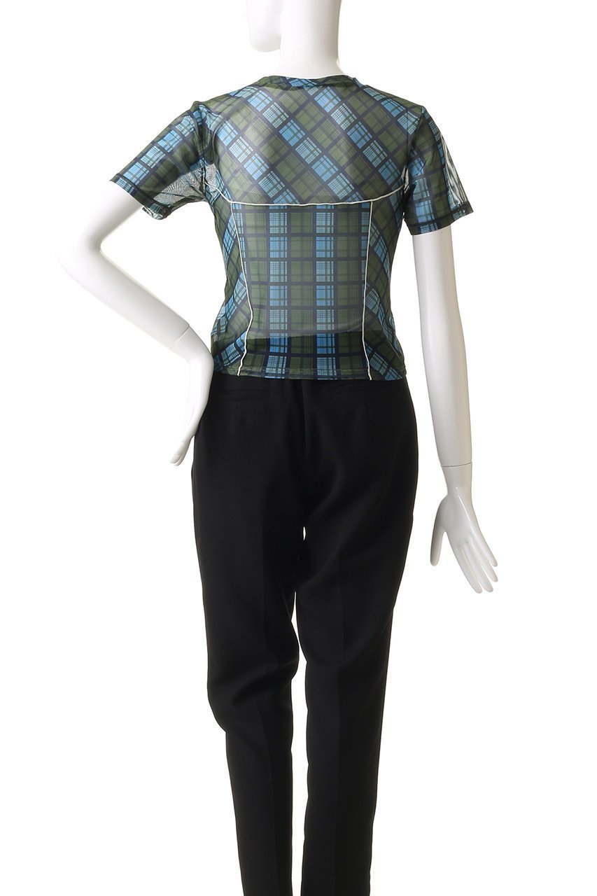 【メゾンスペシャル/MAISON SPECIAL】のPanel Plaid T-shirt/パネルチェックTシャツ 人気、トレンドファッション・服の通販 founy(ファニー) 　ファッション　Fashion　レディースファッション　Fashion for Women　トップス・カットソー　Cut & Sew Tops　シャツ・ブラウス・オフィスカジュアル　Elegant Blouses & Button-Ups　ロングTシャツ・Tシャツ　Longline T-Shirts & Tees　カットソー・ベーシックTシャツ　Cut-and-Sewn Tops / Stretch Tees & Basics　インナー　Innerwear　コンパクト　Compact, Small Size　ショート　Short, Short Length　シンプル　Simple, Minimal　スリーブ　Sleeve, Long Sleeve / Short Sleeve　チェック　Check, Plaid, Tartan　トレンド　Trend, Trending Now　フィット　Fit, Slim Fit　おすすめ　Recommended / Our Picks　other-4|ID: prp329100004899108 ipo3291000000036653523