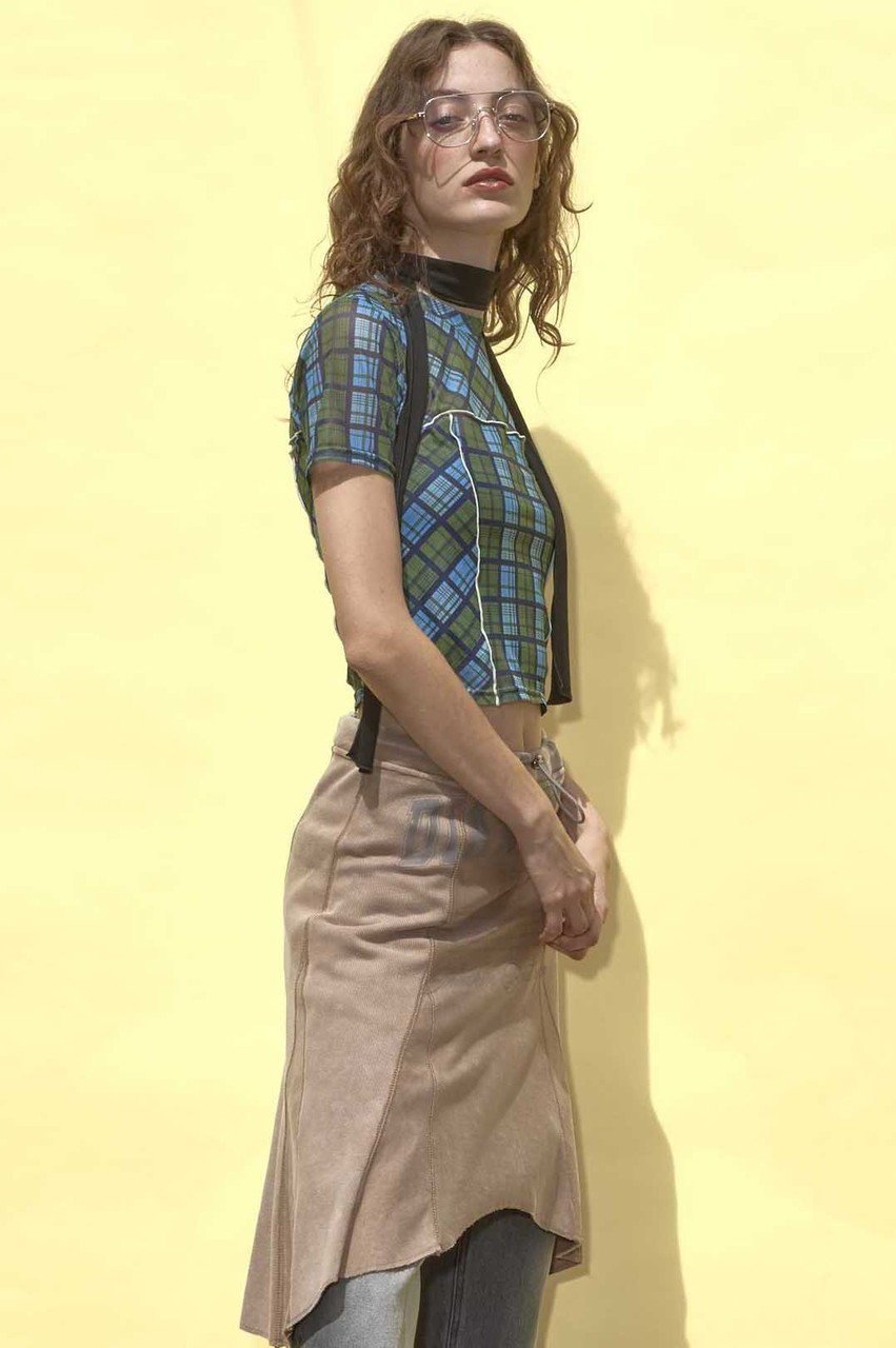 【メゾンスペシャル/MAISON SPECIAL】のPanel Plaid T-shirt/パネルチェックTシャツ 人気、トレンドファッション・服の通販 founy(ファニー) 　ファッション　Fashion　レディースファッション　Fashion for Women　トップス・カットソー　Cut & Sew Tops　シャツ・ブラウス・オフィスカジュアル　Elegant Blouses & Button-Ups　ロングTシャツ・Tシャツ　Longline T-Shirts & Tees　カットソー・ベーシックTシャツ　Cut-and-Sewn Tops / Stretch Tees & Basics　インナー　Innerwear　コンパクト　Compact, Small Size　ショート　Short, Short Length　シンプル　Simple, Minimal　スリーブ　Sleeve, Long Sleeve / Short Sleeve　チェック　Check, Plaid, Tartan　トレンド　Trend, Trending Now　フィット　Fit, Slim Fit　おすすめ　Recommended / Our Picks　other-8|ID: prp329100004899108 ipo3291000000036653527