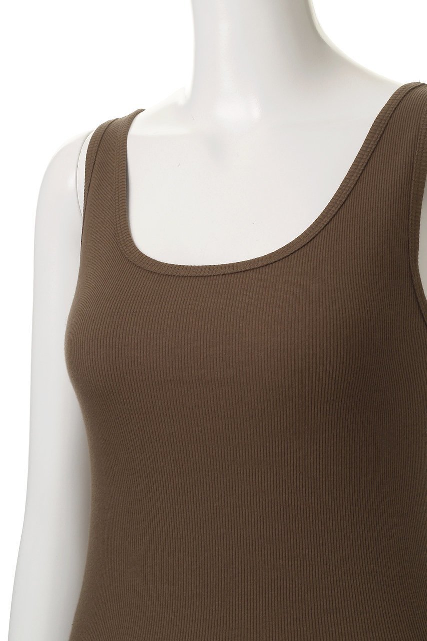 【エリオポール/heliopole】のリブタンクトップ 人気、トレンドファッション・服の通販 founy(ファニー) 　ファッション　Fashion　レディースファッション　Fashion for Women　トップス・カットソー　Cut & Sew Tops　キャミソール&ノースリーブ　Camisoles & Sleeveless Tops　シャツ・ブラウス・オフィスカジュアル　Elegant Blouses & Button-Ups　ロングTシャツ・Tシャツ　Longline T-Shirts & Tees　カットソー・ベーシックTシャツ　Cut-and-Sewn Tops / Stretch Tees & Basics　おすすめ　Recommended / Our Picks　キャミソール　Camisole, Spaghetti Strap Top　スクエア　Square, Square Shape　タンク　Tank Top, Sleeveless Top　デコルテ　Décolleté, Neckline　ベーシック　Basic, Essential　other-5|ID: prp329100004899114 ipo3291000000036653596