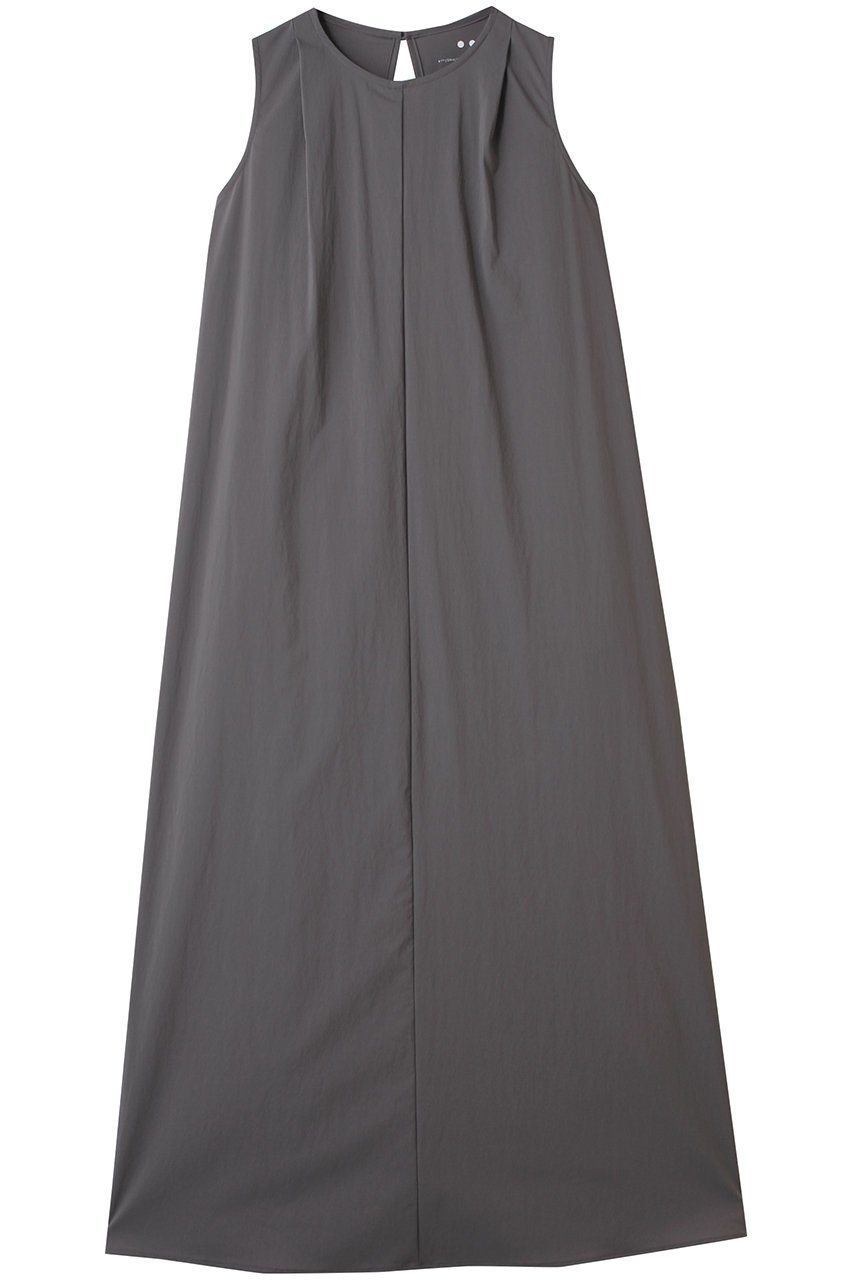 【スリー ドッツ/three dots】のシーサイドライン ドレス インテリア・キッズ・メンズ・レディースファッション・服の通販 founy(ファニー) 　ファッション　Fashion　レディースファッション　Fashion for Women　ワンピース　Dresses　フォーマル・パーティードレス・結婚式用ドレス　Elegant & Casual Dresses　チュニック　Tunic Tops & Dresses　チュニック　Tunic, Long Top　ドレス　Dress, One-Piece　ロング　Long, Long-Length　旅行　Travel　チャコール|ID: prp329100004899115 ipo3291000000036653600