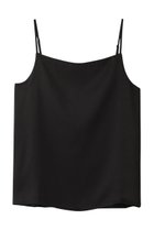 【アルアバイル/allureville】の【Loulou Willoughby】サテンキャミソール B 人気、トレンドファッション・服の通販 founy(ファニー) ファッション Fashion レディースファッション Fashion for Women トップス・カットソー Cut & Sew Tops キャミソール&ノースリーブ Camisoles & Sleeveless Tops シャツ・ブラウス・オフィスカジュアル Elegant Blouses & Button-Ups ロングTシャツ・Tシャツ Longline T-Shirts & Tees カットソー・ベーシックTシャツ Cut-and-Sewn Tops / Stretch Tees & Basics キャミソール Camisole, Spaghetti Strap Top サテン Satin, Glossy Fabric タンク Tank Top, Sleeveless Top フィット Fit, Slim Fit フォルム Silhouette, Form ラップ Wrap, Wrap Design エレガント 上品 Elegant thumbnail ブラック|ID: prp329100004899116 ipo3291000000036653625