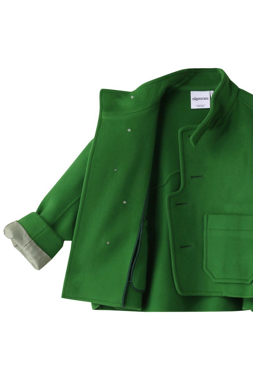 【ナゴンスタンス/nagonstans】のWOダブルフェイス アシンメトリー Short Coat/コート 人気、トレンドファッション・服の通販 founy(ファニー) 　ファッション　Fashion　レディースファッション　Fashion for Women　アウター　Coat / Outerwear Collection　コート・ロングコート・ピーコート　Long Coats, Peacoats & More　おすすめ　Recommended / Our Picks　アシンメトリー　Asymmetrical Style　ショート　Short, Short Length　ダブル　Double, Double-Breasted　フェイス　Face, Facial Design　ポケット　Pocket, Pocket Detail　エレガント 上品　Elegant　other-6|ID: prp329100004899142 ipo3291000000036654187